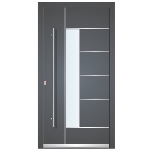 Door modern solid external - solid,