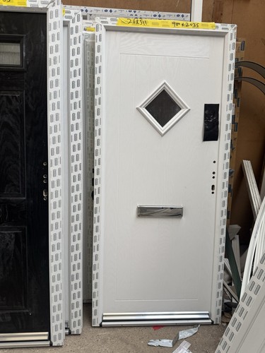 New composite front door - new,