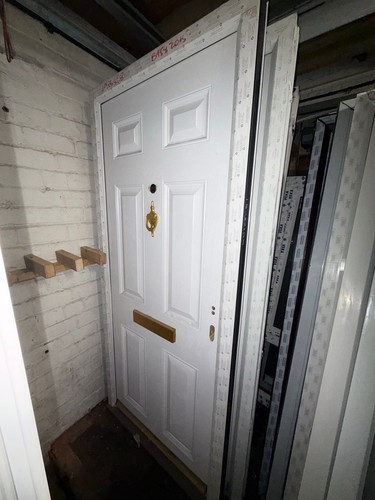 New composite front door - new,