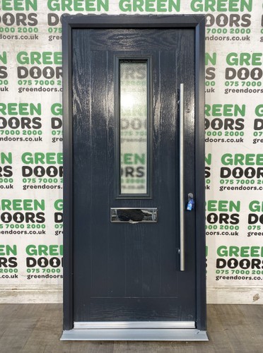 Anthracite grey front door ral - door,
