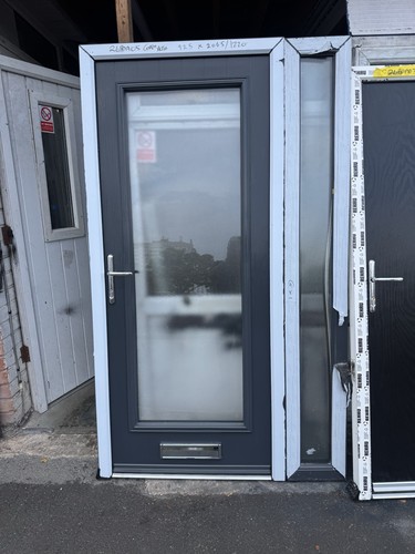 New anthracite grey door - new, in