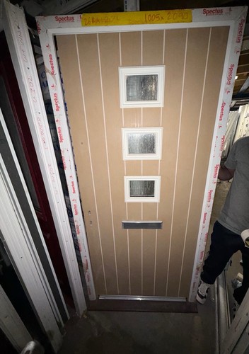 Brand new composite front door - brand,