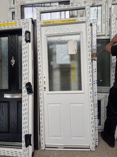 New composite front door - new,