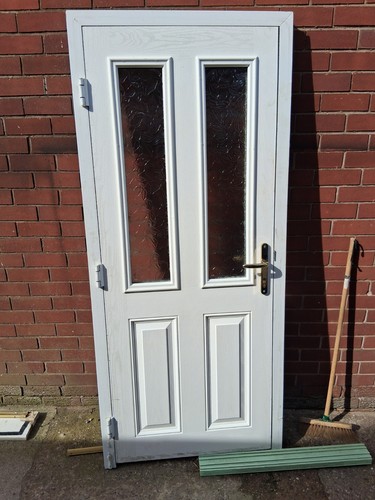 External front doors - front, frame