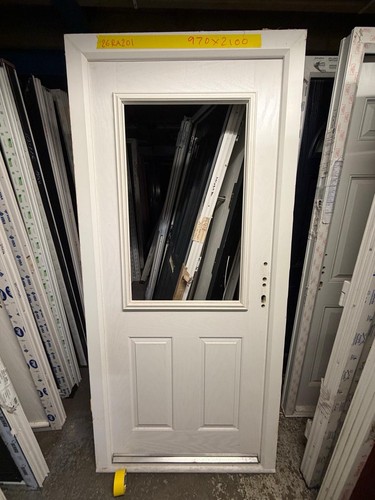 New composite door - new, white