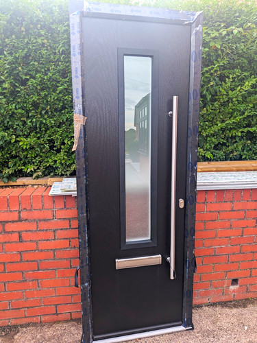 Modern upvc front entrance - upvc,