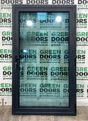 Wide aluminium back door ral - door,
