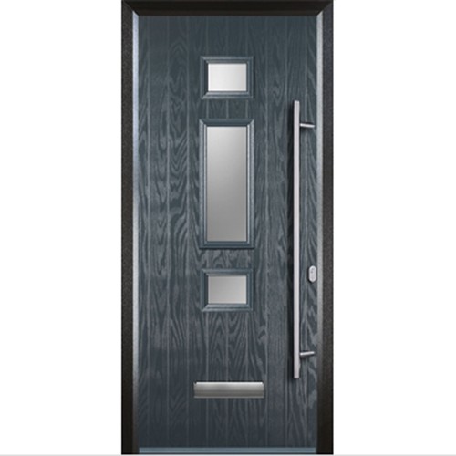 Anthracite grey mid square - anthracite,