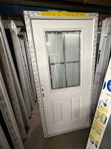 New composite front door white - new,
