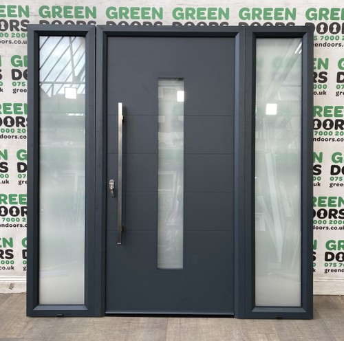 Front door with - front,