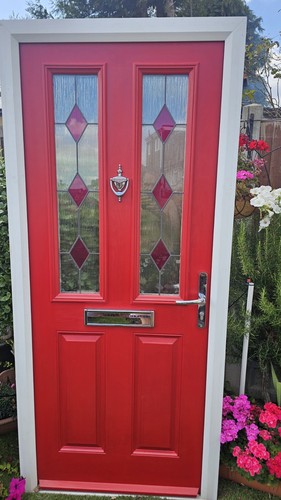 Composite front door and frame - composite,