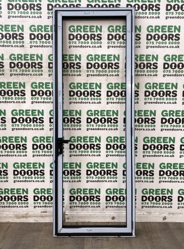 Tall thin back door aluminium - tall,